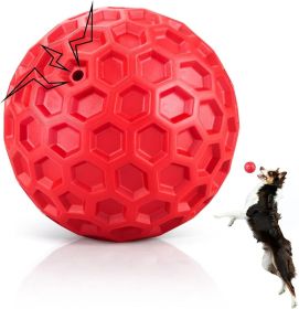 Indestructible Squeaky Dog Balls for Aggressive Chewers, Interactive Dog Toys for Aggressive Chewers for Relieving Anxiety Indestructible Squeaky Dog Balls for Aggressive Chewers, Interactive Dog Toys for Aggressive Chewers for Relieving Anxiety